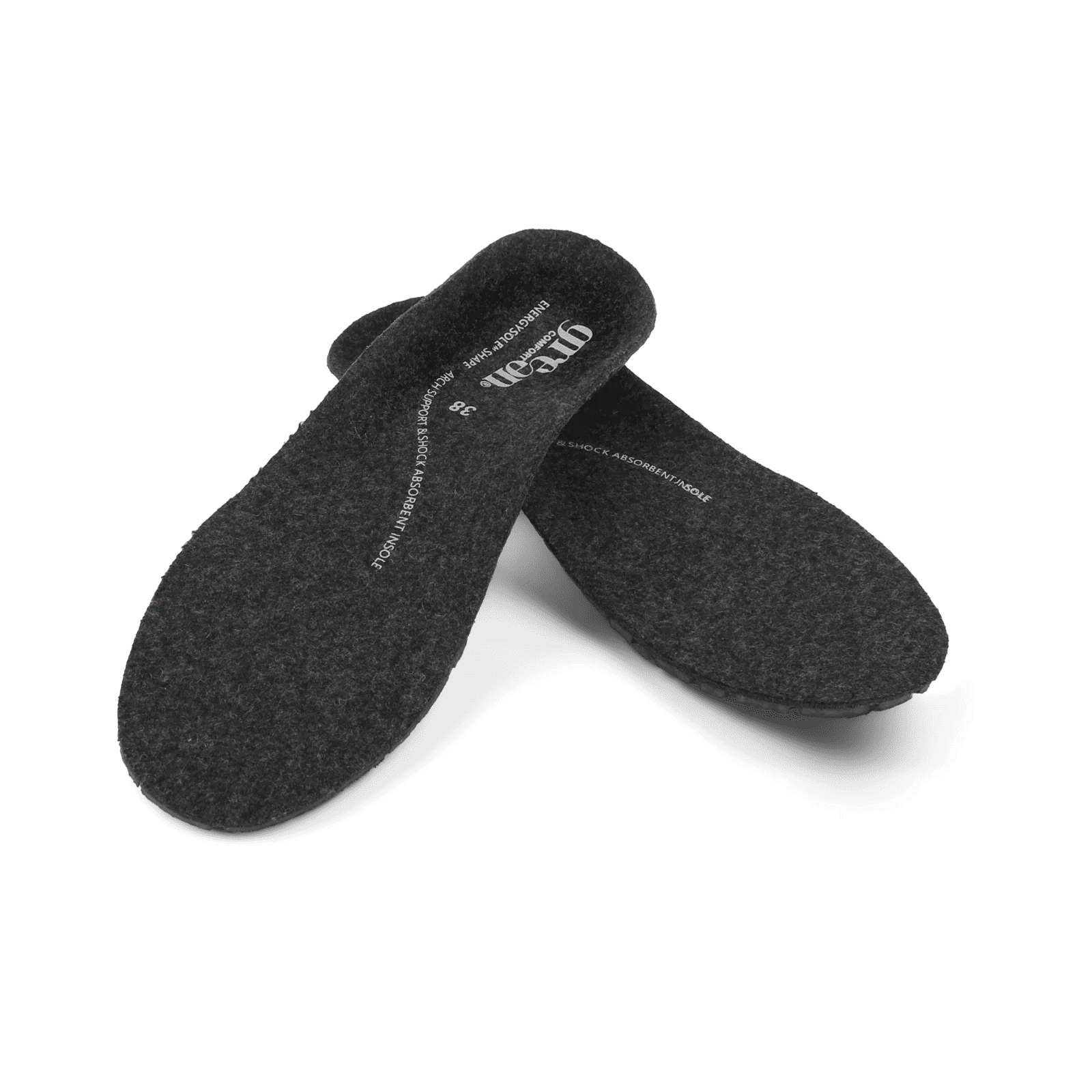 EnergySole™ Shape m. uld – 4,5 mm (Herre) - SORT