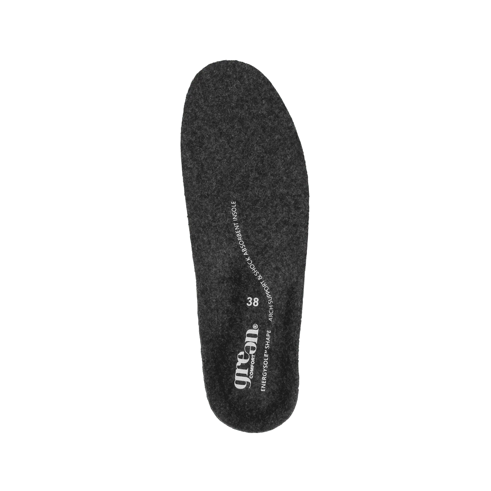EnergySole™ Shape m. uld – 4,5 mm (Herre) - SORT - Image 2