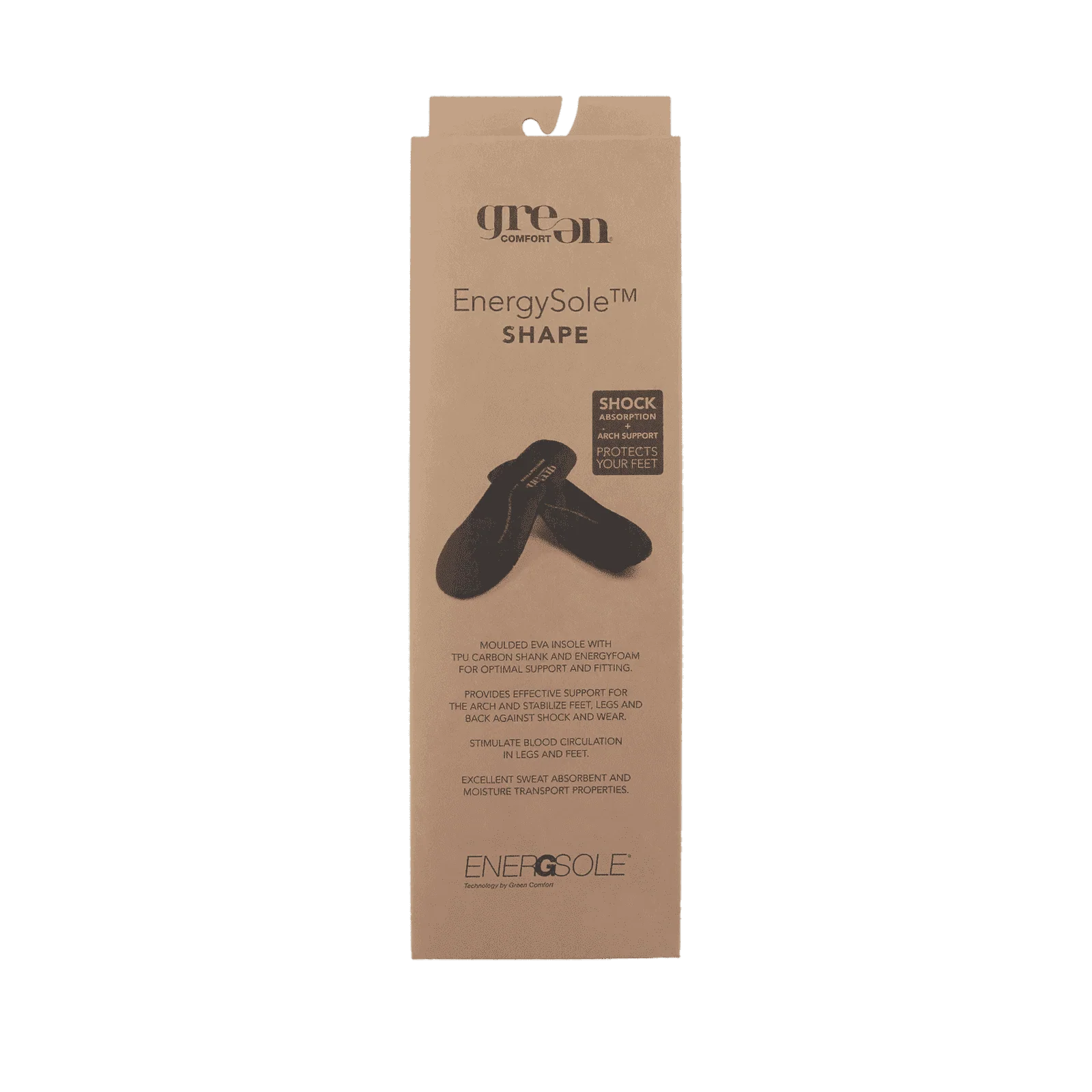 EnergySole™ Shape m. uld – 4,5 mm (Herre) - SORT - Image 5